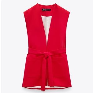 ZARA blazer vest